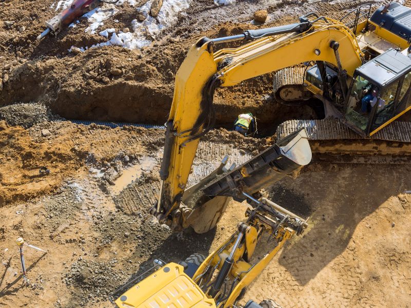 Graafwerk grondverzet